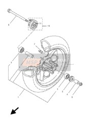 Roue avant